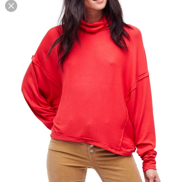 Free People Tops - Free People Alameda Dolman Sleeve Turtleneck Top